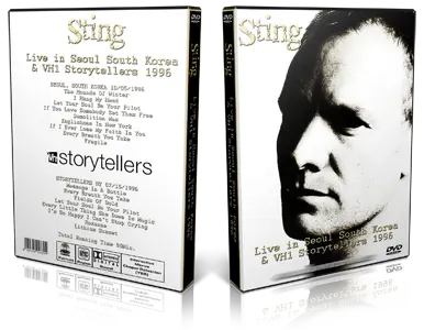 Artwork Cover of Sting 1996-10-05 DVD Seoul Proshot