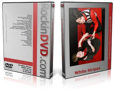 Artwork Cover of White Stripes 2003-09-25 DVD La Jolla Audience