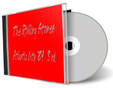 Artwork Cover of Rolling Stones 1989-12-20 CD Atlantic City Audience