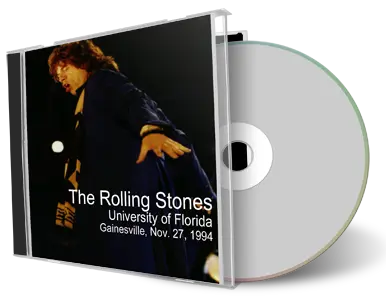 Artwork Cover of Rolling Stones 1994-11-27 CD Gainesville Audience