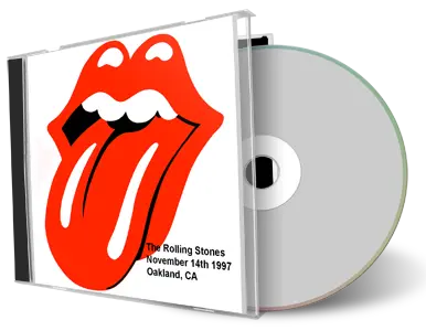 Artwork Cover of Rolling Stones 1997-11-14 CD Oakland Soundboard