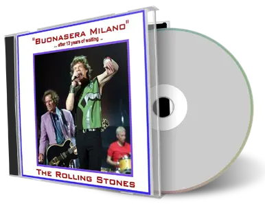 Artwork Cover of Rolling Stones 2003-06-10 CD Milan Audience