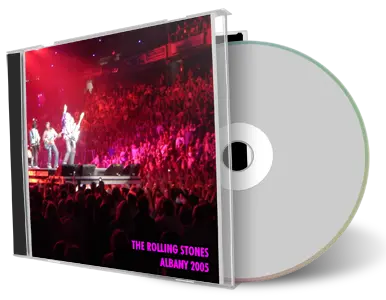 Artwork Cover of Rolling Stones 2005-09-17 CD Albany Audience