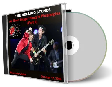 Artwork Cover of Rolling Stones 2005-10-12 CD Philadelphia Audience