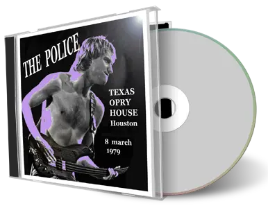 Artwork Cover of The Police 1979-03-08 CD Houston Soundboard