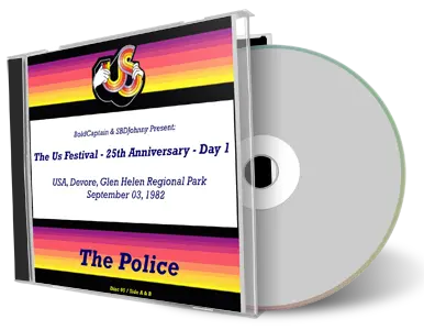 Artwork Cover of The Police 1982-09-03 CD San Bernardino Audience