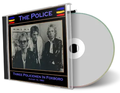 Artwork Cover of The Police 1983-08-10 CD Foxboro Audience