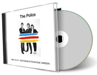 Artwork Cover of The Police 1983-10-14 CD Stockholm Audience