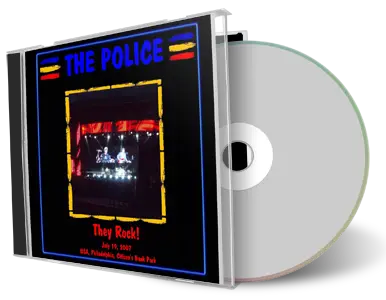 Artwork Cover of The Police 2007-07-19 CD Philadelphia Audience