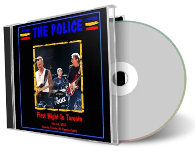 Artwork Cover of The Police 2007-07-22 CD Toronto Audience
