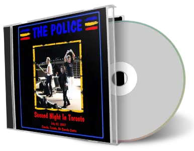 Artwork Cover of The Police 2007-07-23 CD Toronto Audience