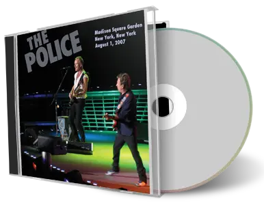 Artwork Cover of The Police 2007-08-01 CD New York Audience