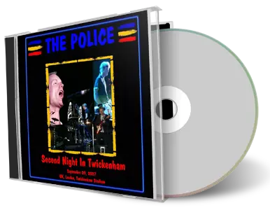 Artwork Cover of The Police 2007-09-09 CD London Audience
