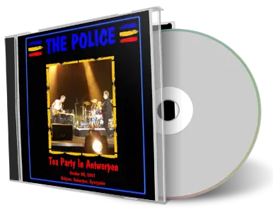 Artwork Cover of The Police 2007-10-08 CD Antwerp Audience