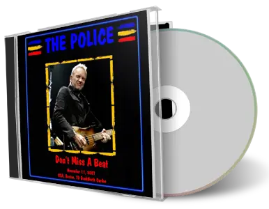 Artwork Cover of The Police 2007-11-11 CD Boston Audience