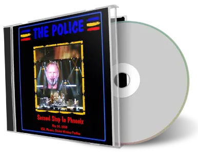 Artwork Cover of The Police 2008-05-24 CD Phoenix Audience