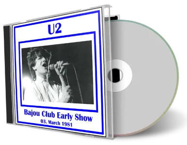 Artwork Cover of U2 1981-03-03 CD Washington Audience