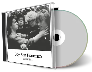 Artwork Cover of U2 1981-03-20 CD San Francisco Audience