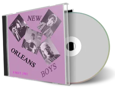 Artwork Cover of U2 1981-05-08 CD New Orleans Audience