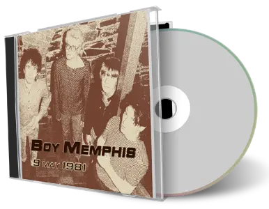 Artwork Cover of U2 1981-05-09 CD Memphis Audience