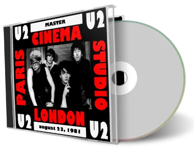 Artwork Cover of U2 1981-08-23 CD London Soundboard