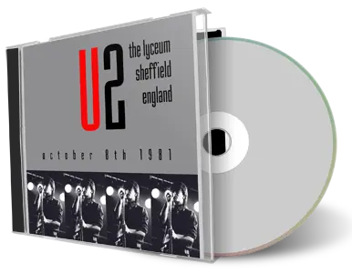 Artwork Cover of U2 1981-10-08 CD Sheffield Audience