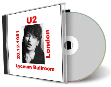 Artwork Cover of U2 1981-12-20 CD London Audience