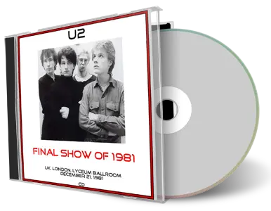 Artwork Cover of U2 1981-12-21 CD London Audience