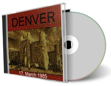 Artwork Cover of U2 1985-03-17 CD Denver Audience