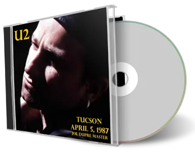 Artwork Cover of U2 1987-04-05 CD Tucson Audience