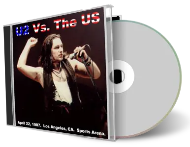 Artwork Cover of U2 1987-04-22 CD Los Angeles Audience