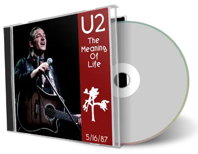 Artwork Cover of U2 1987-05-16 CD East Rutherford Audience