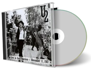 Artwork Cover of U2 1987-11-11 CD San Francisco Audience