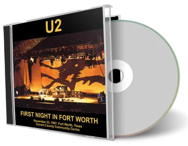 Artwork Cover of U2 1987-11-23 CD Fort Worth Audience