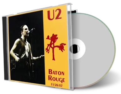 Artwork Cover of U2 1987-11-26 CD Baton Rouge Audience