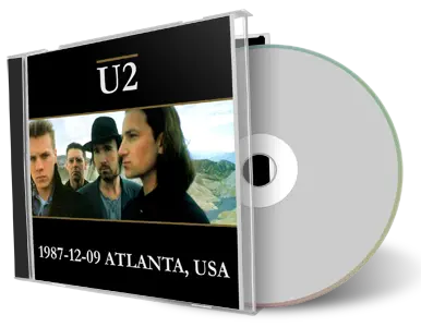 Artwork Cover of U2 1987-12-09 CD Atlanta Audience