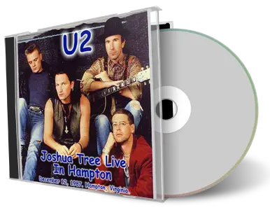 Artwork Cover of U2 1987-12-12 CD Hampton Audience