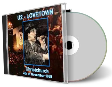 Artwork Cover of U2 1989-11-04 CD Christchurch Audience