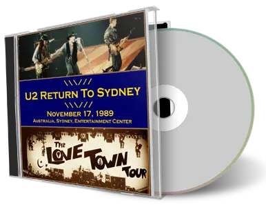 Artwork Cover of U2 1989-11-17 CD Sydney Audience