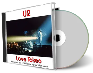 Artwork Cover of U2 1989-11-26 CD Tokyo Soundboard