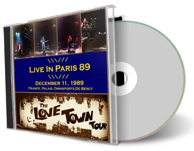 Artwork Cover of U2 1989-12-11 CD Paris Audience