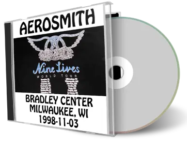 Artwork Cover of Aerosmith 1998-11-03 CD Milwaukee Audience