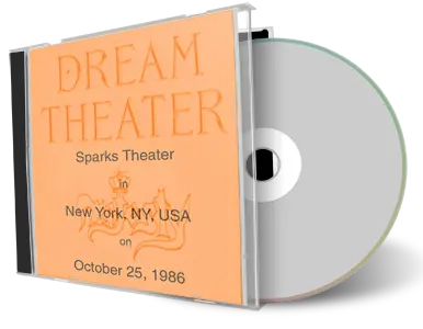 Artwork Cover of Dream Theater 1986-10-25 CD Deer Park Audience