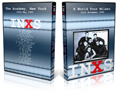 Artwork Cover of INXS 1990-11-22 DVD Milan Audience