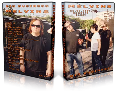 Artwork Cover of Melvins 2007-04-08 DVD Hamburg Audience