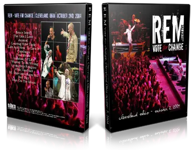 Artwork Cover of REM 2004-10-02 DVD Cleveland Audience