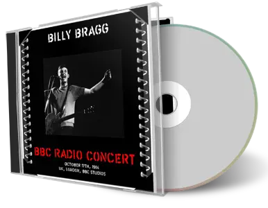 Artwork Cover of Billy Bragg 1984-10-17 CD London Soundboard