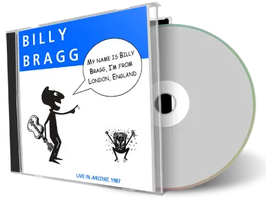 Artwork Cover of Billy Bragg 1987-10-16 CD Milan Audience