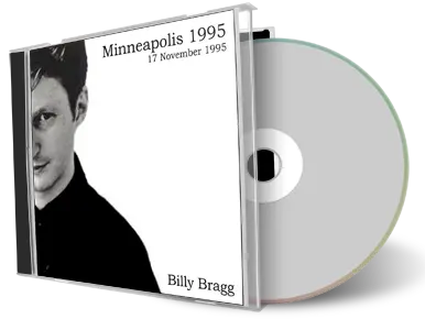 Artwork Cover of Billy Bragg 1995-11-17 CD Minneapolis Audience