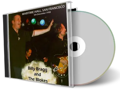 Artwork Cover of Billy Bragg 1998-12-05 CD San Francisco Audience